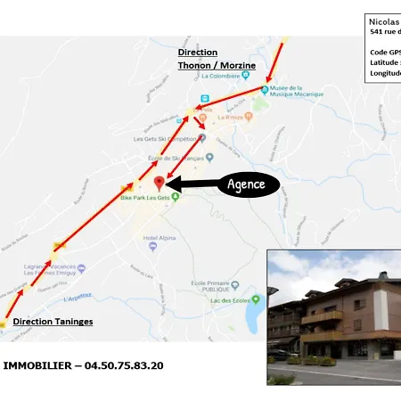 Aux Gets - Confort Moderne à Proximité Des Pistes Et Commerces - Fr-1-623-245 *